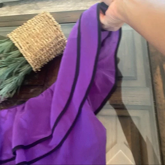 Yumi Kim Silk “Lanie” Silk One Shoulder Ruffled Dress Size S - Picture 6 of 16